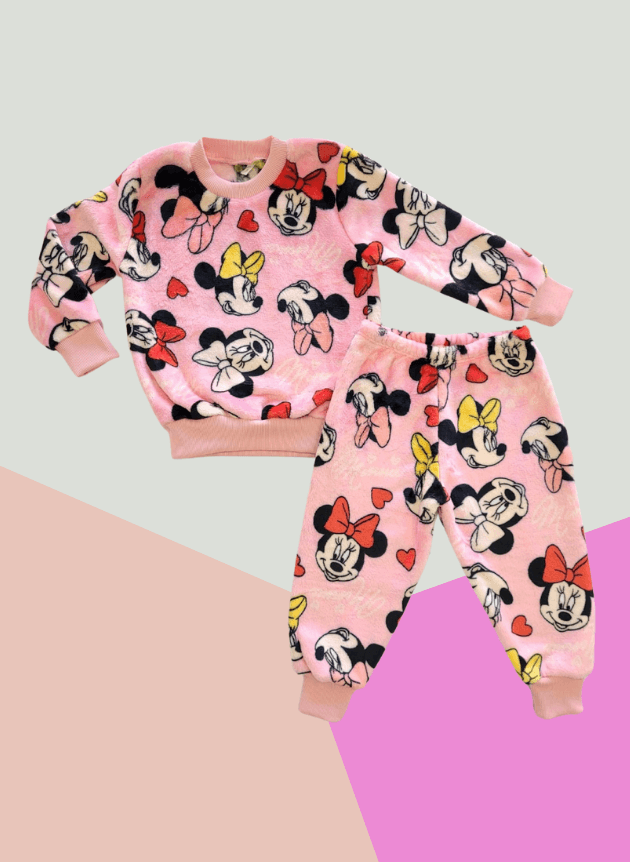 Conjunto Fleece Minnie
