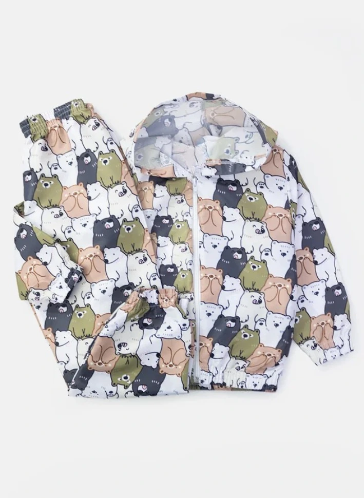 Conjunto Corta Vento Ursinhos - Imagem 3