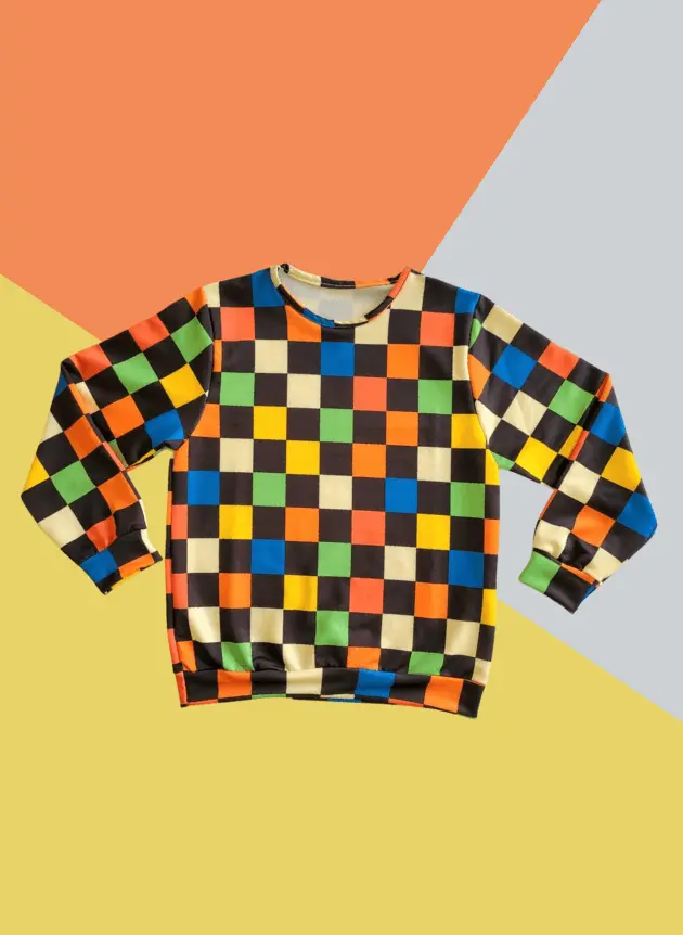 Blusa Molecotton Xadrez