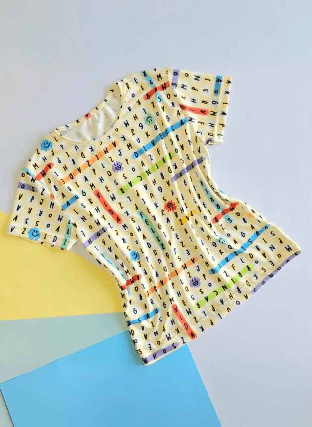 Camiseta Caça Palavras - Imagem 3