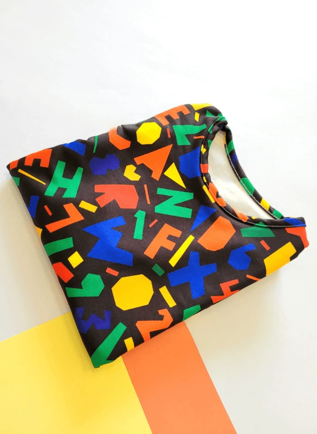 Blusa Molecotton Letras - Imagem 3