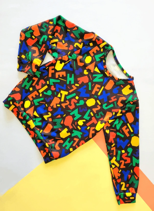 Blusa Molecotton Letras - Imagem 2