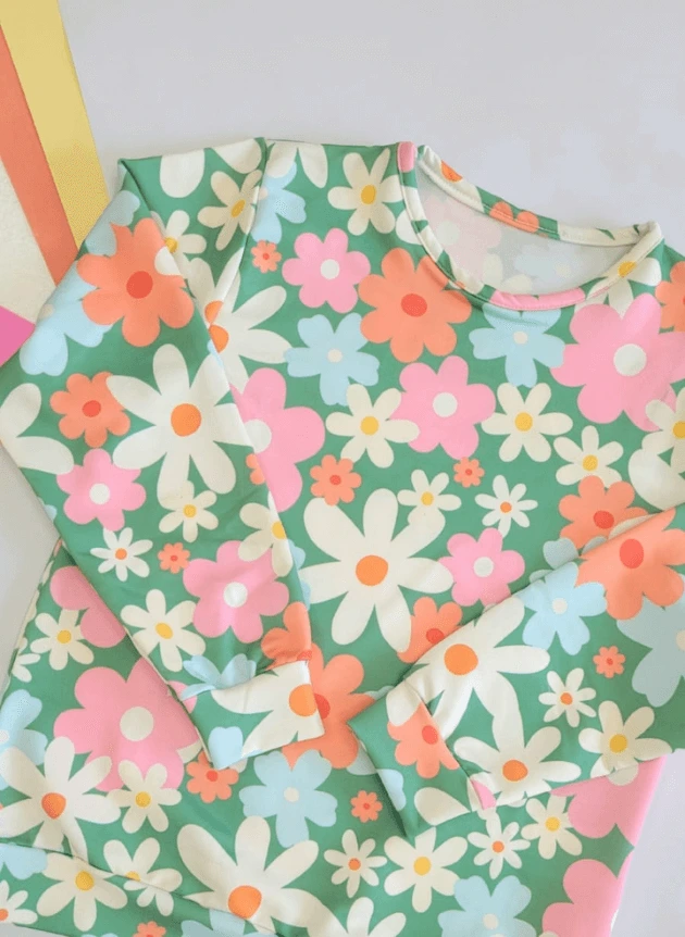 Blusa Molecotton Flores