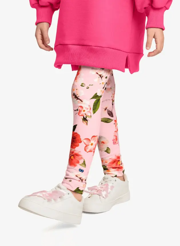 Conjunto Blusão com Legging Floral - Imagem 2