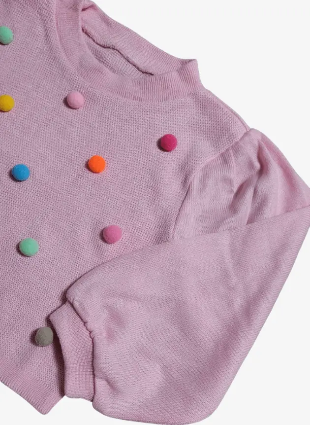 Blusa Tricô Pompom - Imagem 3