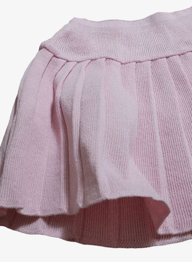 Saia Plissada Tricô - Imagem 2