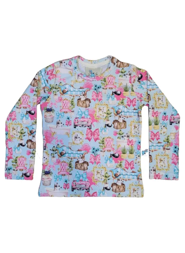 Blusa Manga Longa Dama