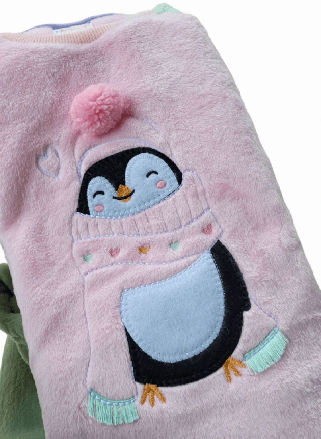 Pijama Soft Fleece Pinguim - Imagem 3