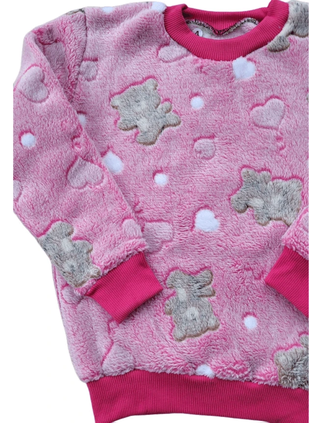Conjunto Fleece Ursinha - Imagem 2