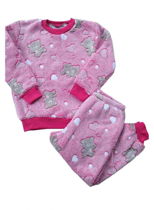 Conjunto Fleece Ursinha