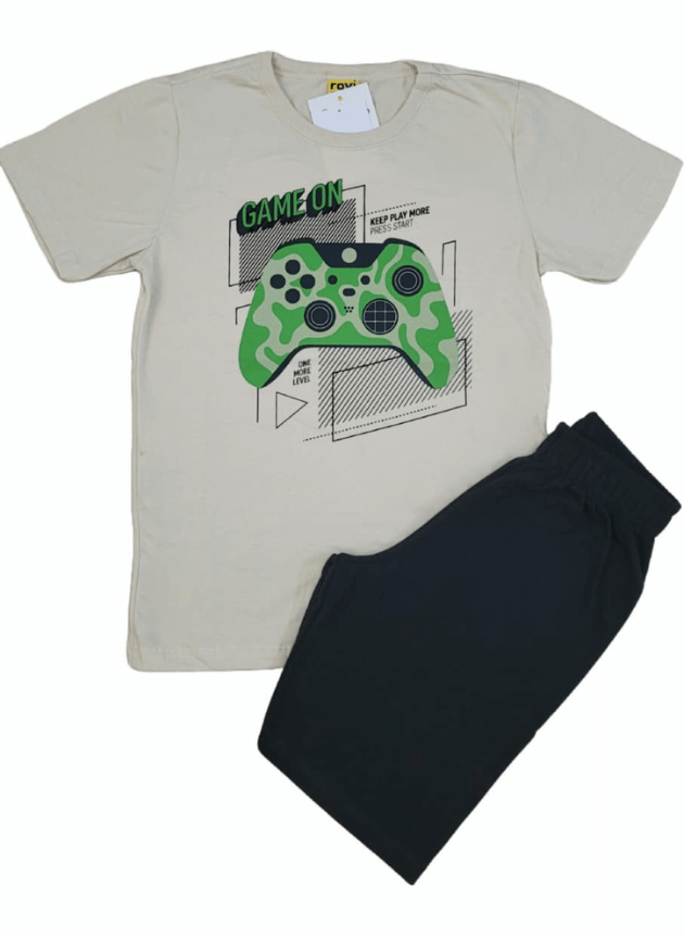 Conjunto Game Gelo/Preto - Imagem 3