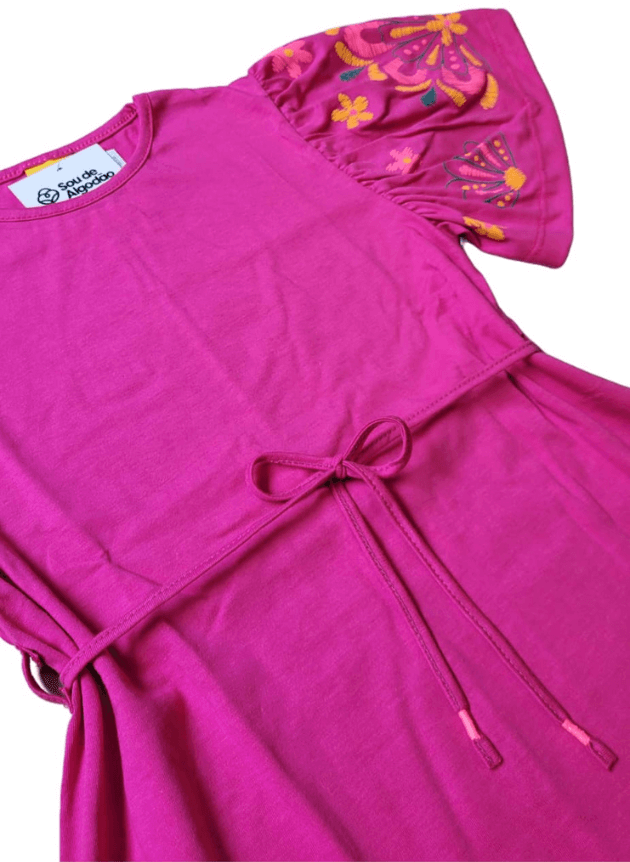Vestido Sunflower Rosa - Imagem 3