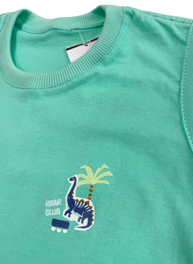 Conjunto Dino Verde Água - Imagem 2